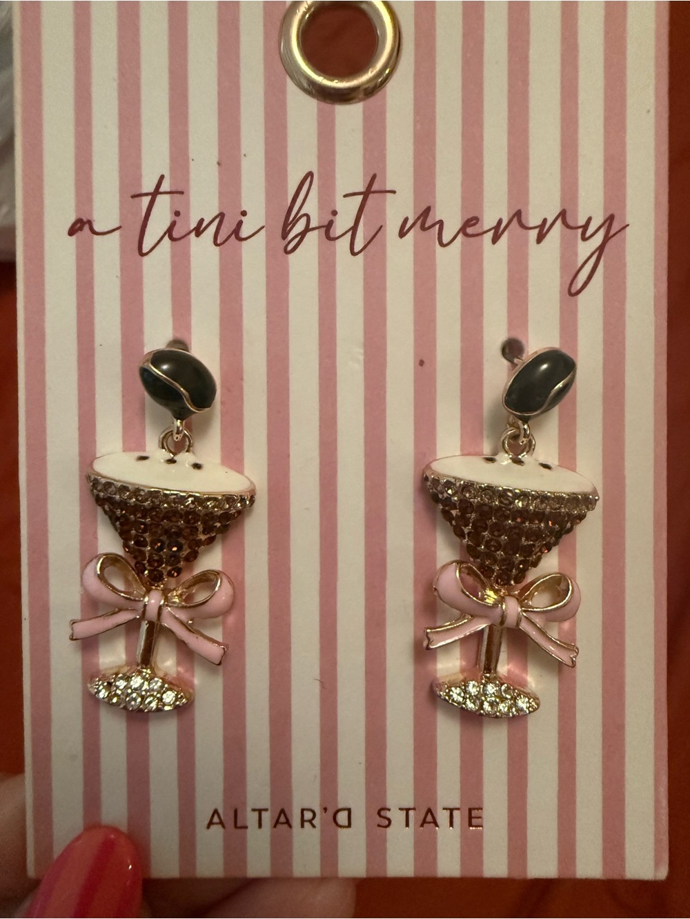 Altar'd State Espresso Martini Earrings